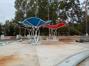 景觀膜結構展示四