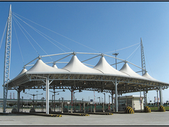 收費站膜結構四